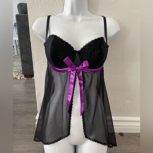 Fredericks of Hollywood babydoll slip dress